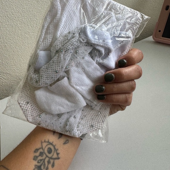 Children’s Sequin Nylon Mesh Socks | NWT - Picture 7 of 8